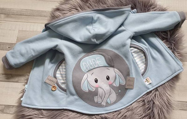Jacke " Elefant", Gr.80-86