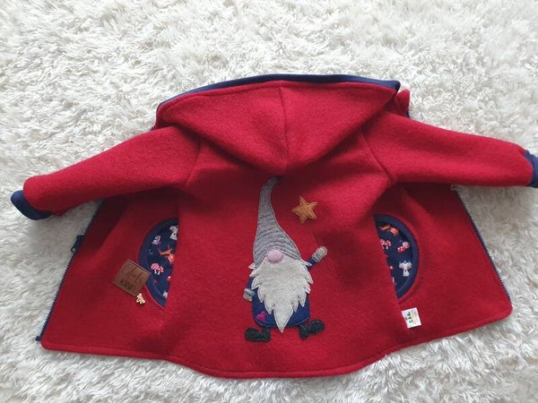 Wollwalk Jacke "Wichtel",GR.80/86