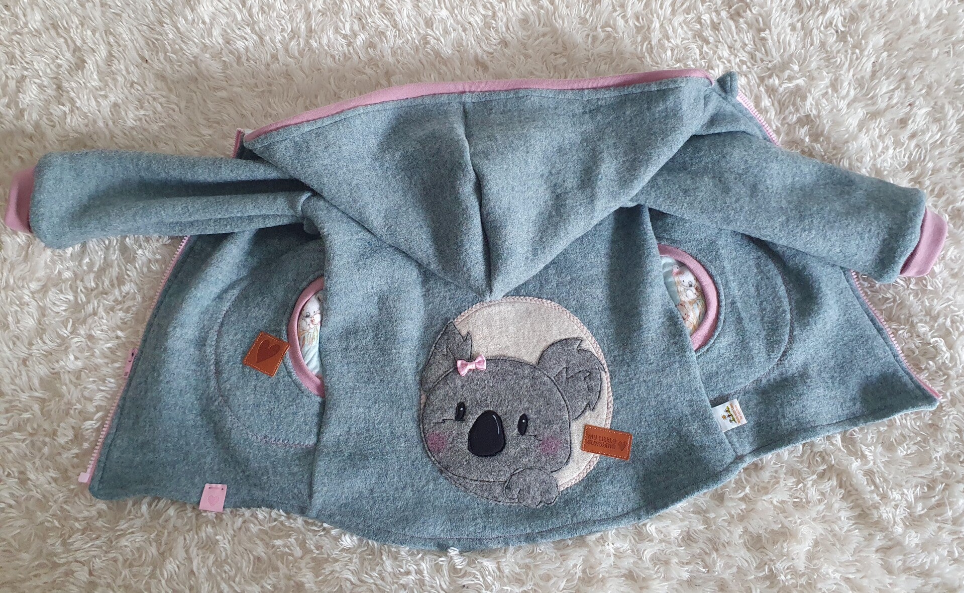 Wollwalkjacke " Koala" Gr.104/110
