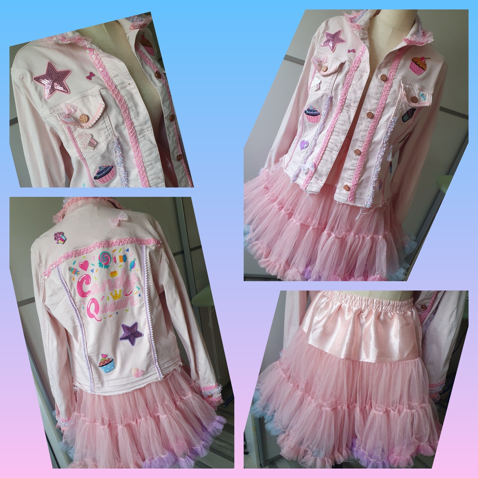 Mama Karnevals Set ," Candy Queen" ,Gr. 40/42