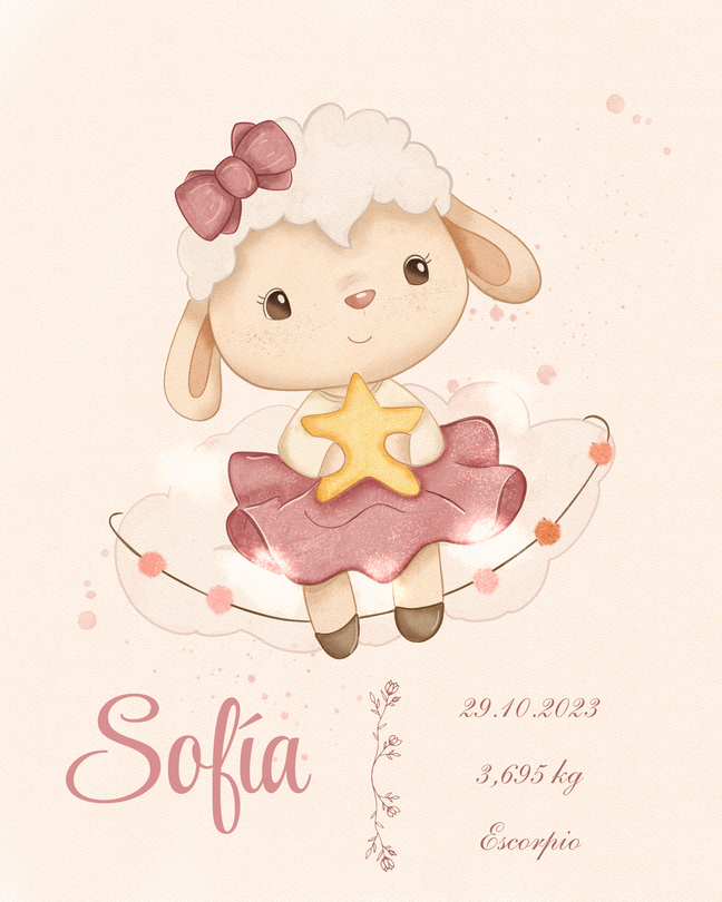 Natalicios personalizados 🧸✨