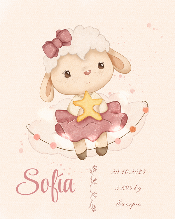 Natalicios personalizados 🧸✨