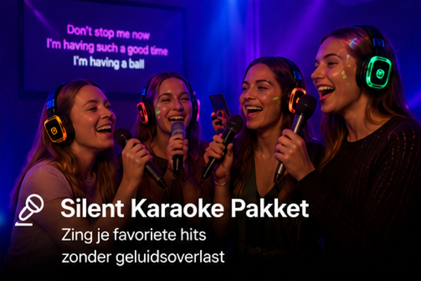 Silent karaoke pakket