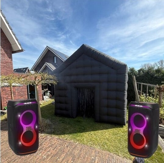 Opblaasbare discotent (compleet)