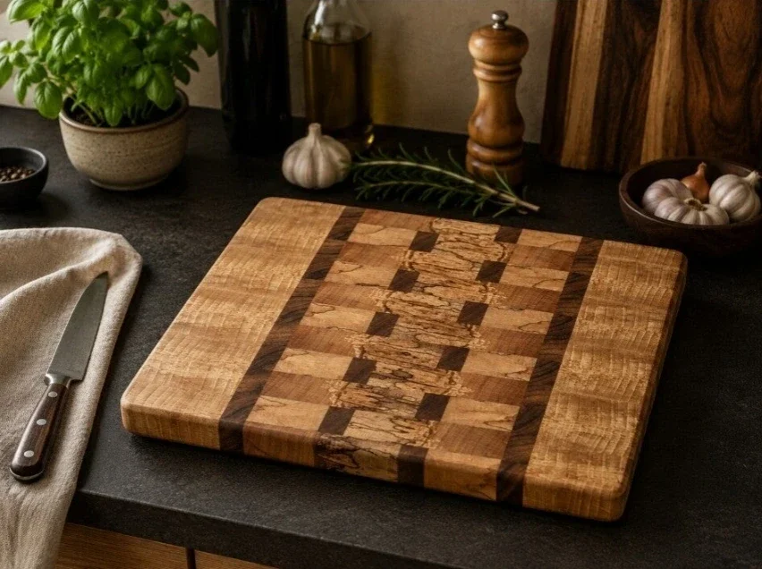Planche à découper en bois de bout – Collection Essentiel