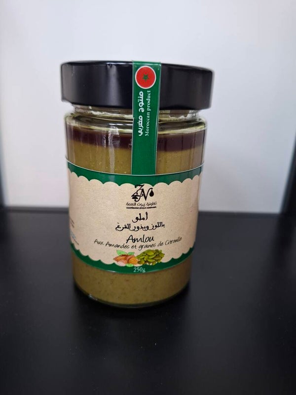 Amlou met pompoenpitten