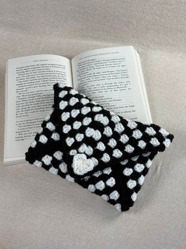 Booksleeve Zwart/Wit