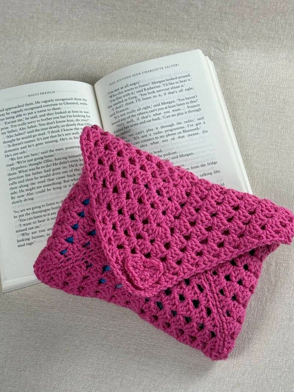 Booksleeve Donker Roze