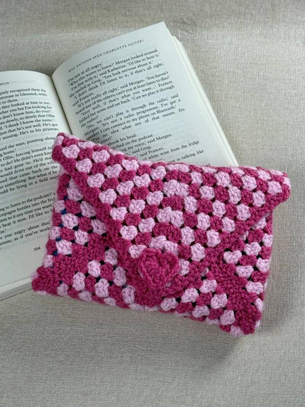 Booksleeve Roze/Licht Roze