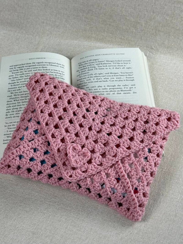 Booksleeve Licht Roze Large