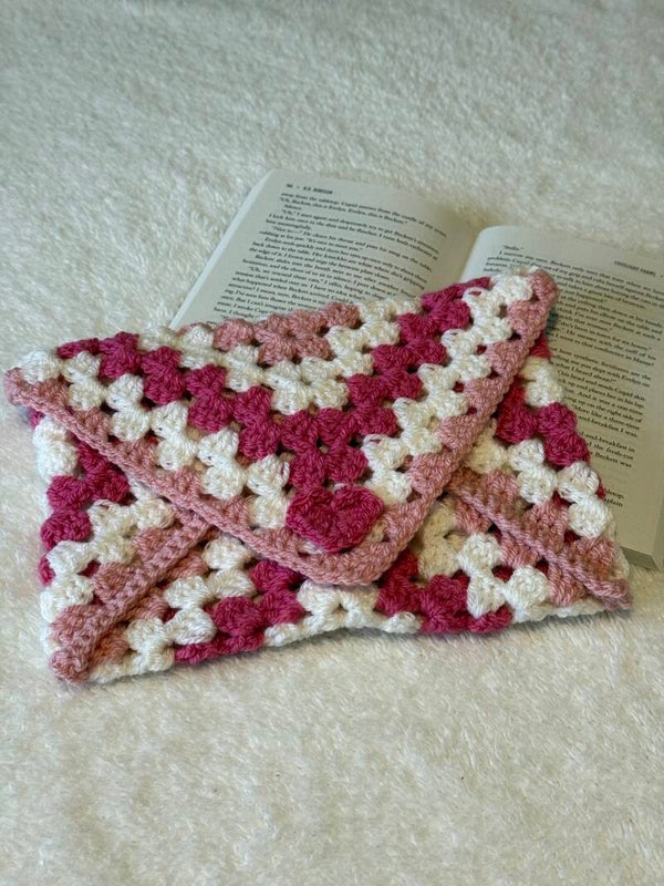 Booksleeve Roze Mix Large