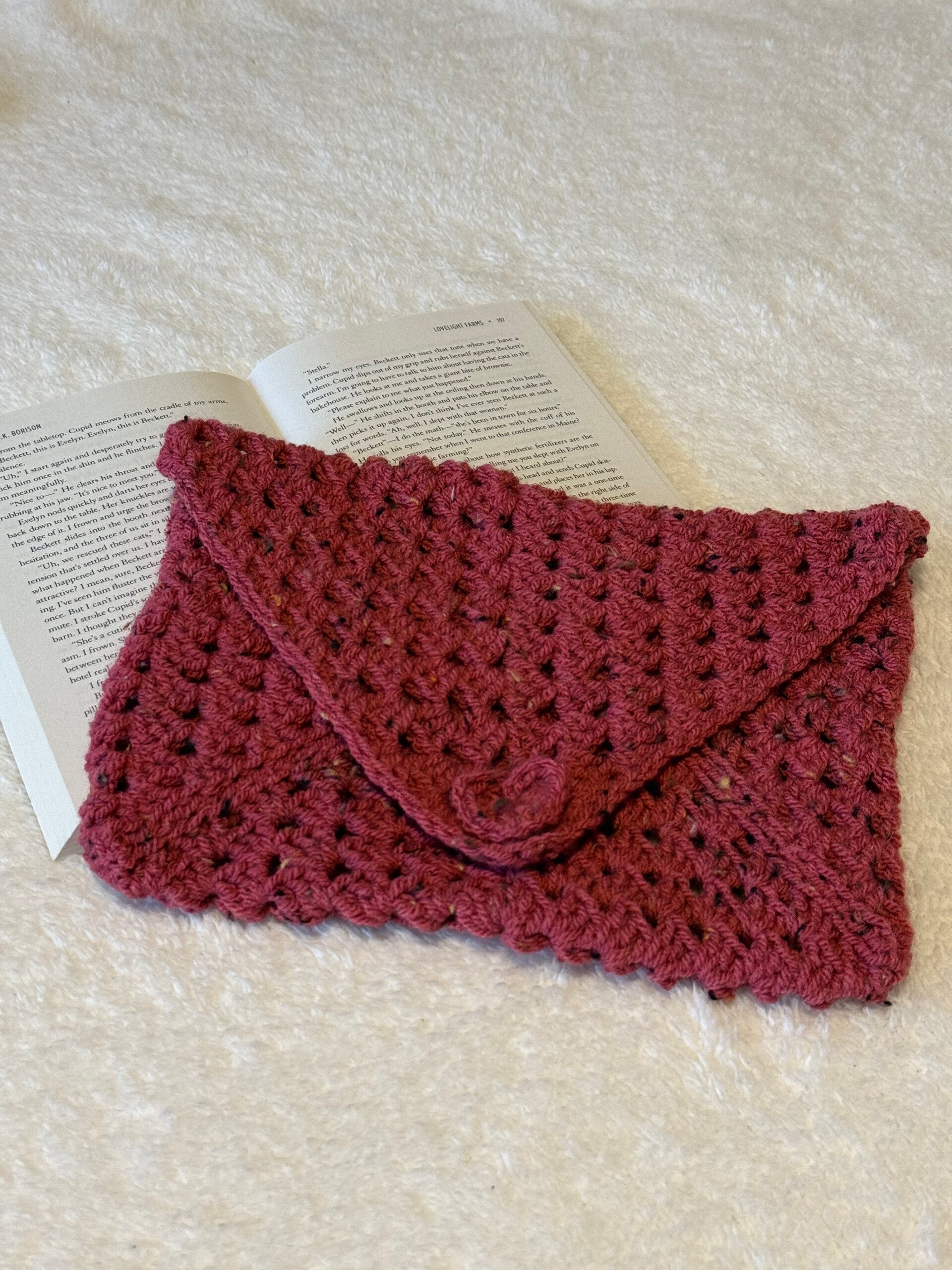 Booksleeve Wijn Roze