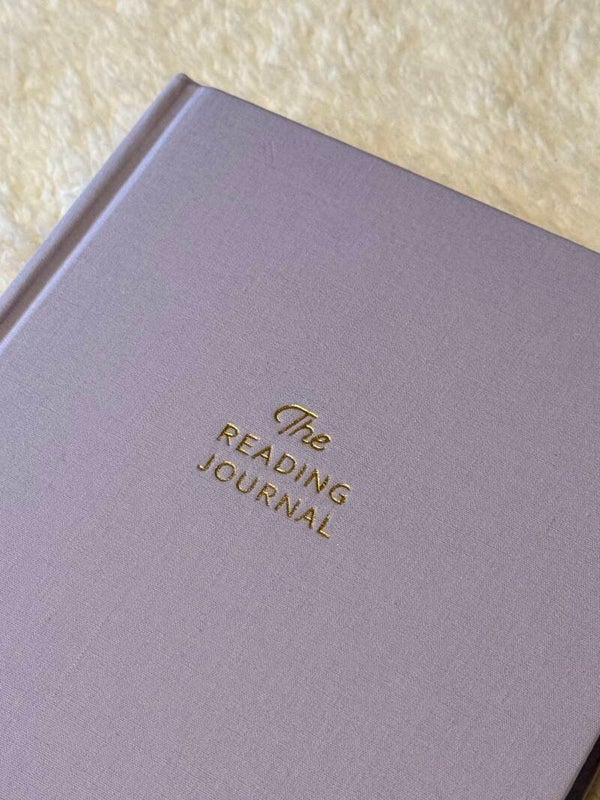 The Reading Journal Paars