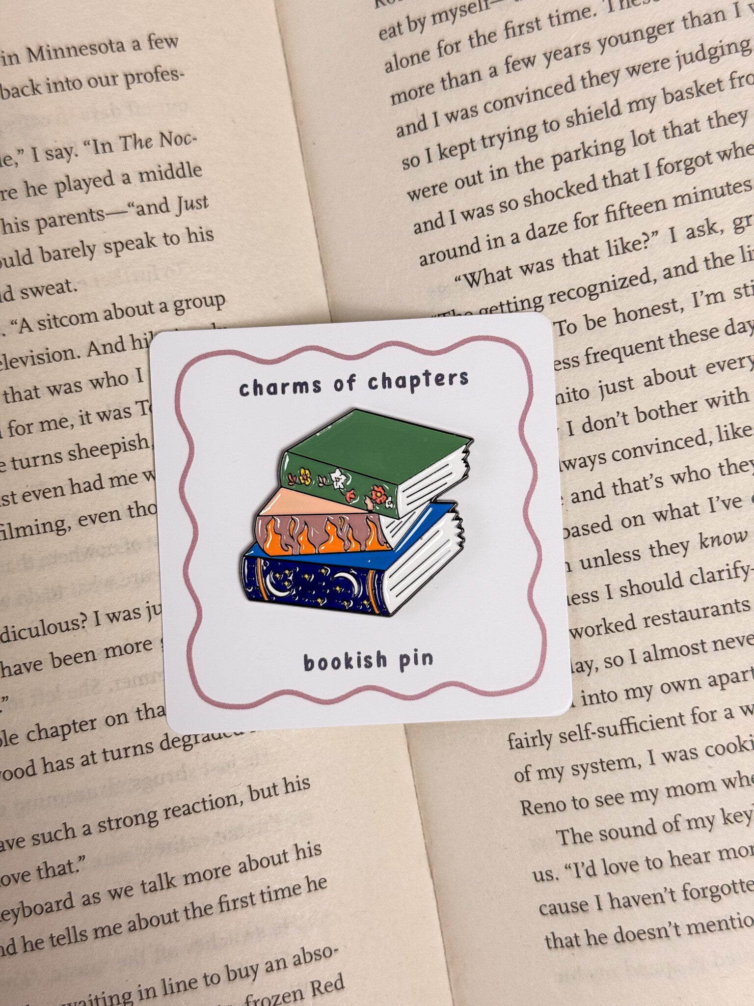 Pin Book Stack