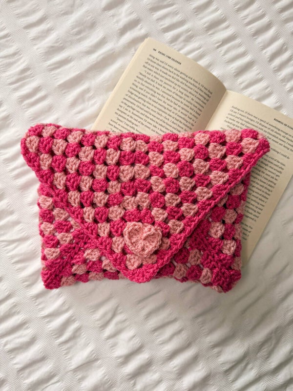 Booksleeve Licht Roze/Roze