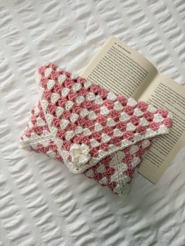 Booksleeve Wit/Roze