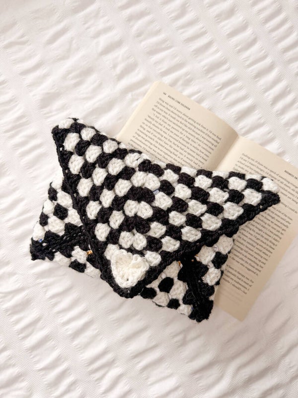 Booksleeve Zwart/Wit