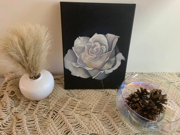 A Rose or Two? = Original Painting