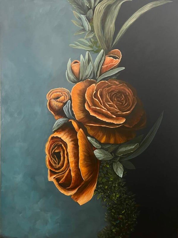 “Grace Between Us” Original Painting in Acrylic 36x48
