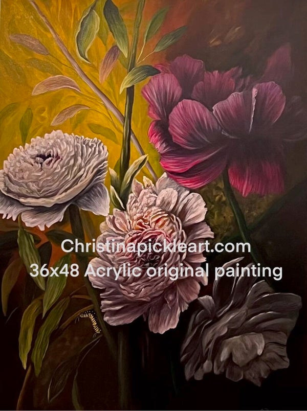 “Always Changing” Original painting by Christina Pickle