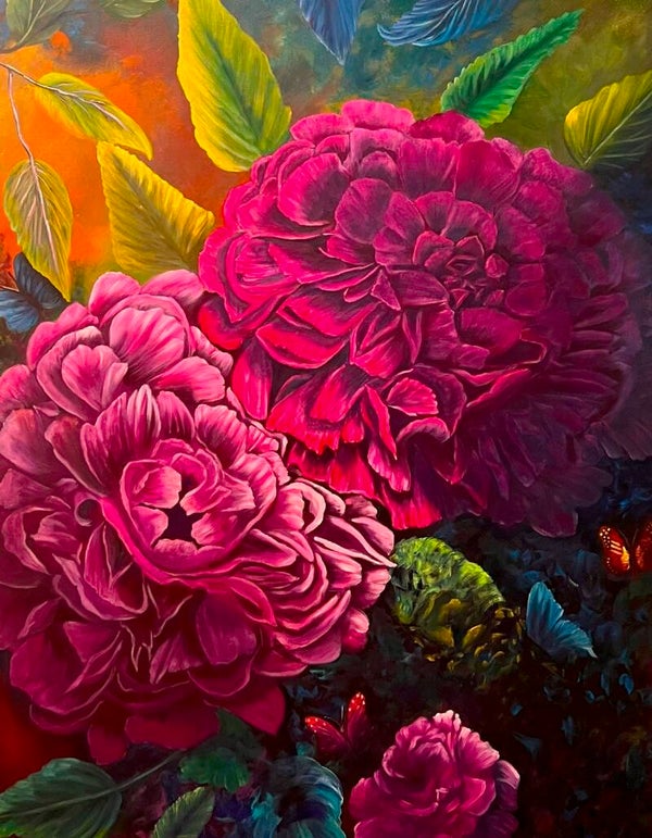 “Sunny Days” Original Painting by Christina Pickle