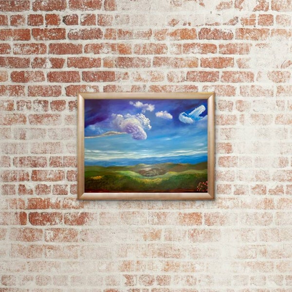 “Shenandoah II” 48X36 Original Painting by Christina Pickle