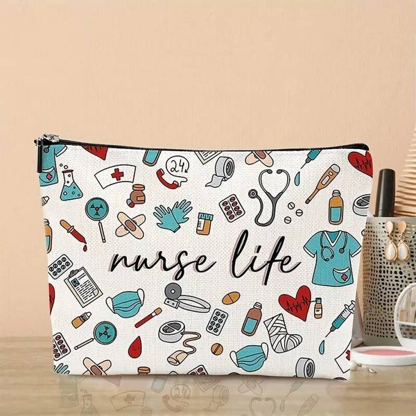 DAILY TRAVEL TOILETRIES POUCH - Nurse Life
