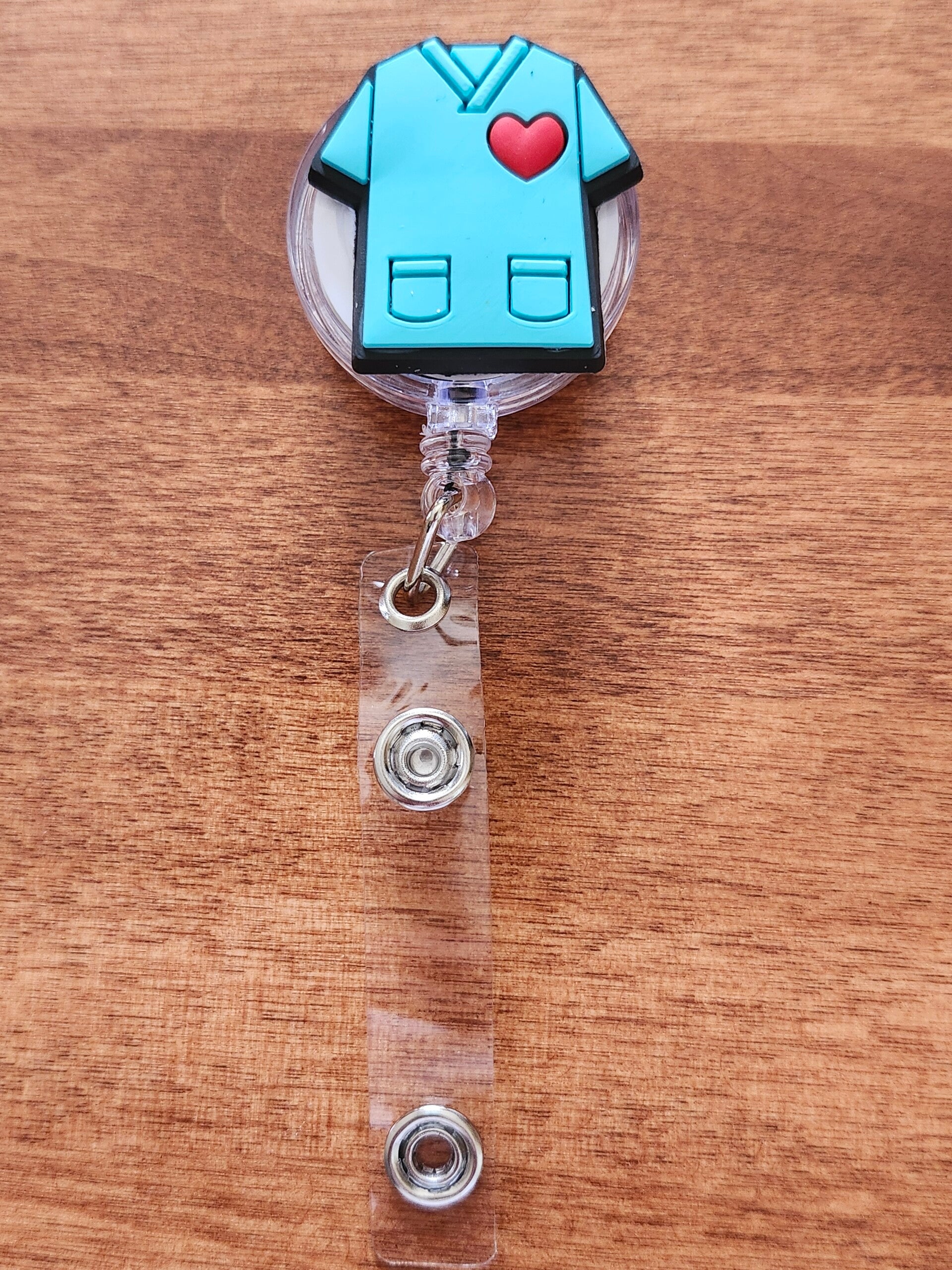 Scrub Top Badge Reel