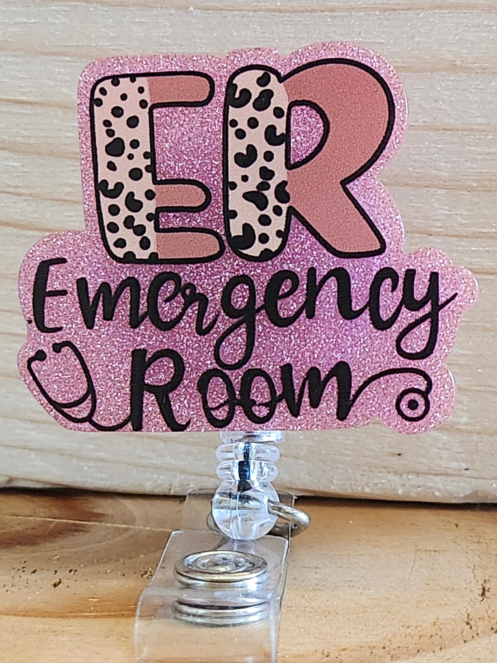 Emergency Room Badge Reel