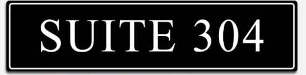 PERSONALIZE LASER ENGRAVING ACRYLIC PANEL DOOR PLAQUE