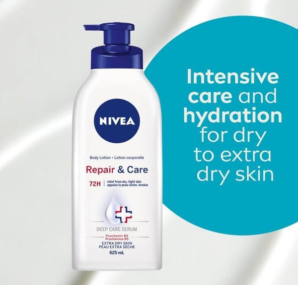 NIVEA Repair and Care Body Lotion 625mL