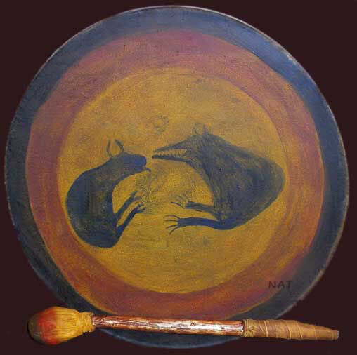 Northern Plain Indian Drum