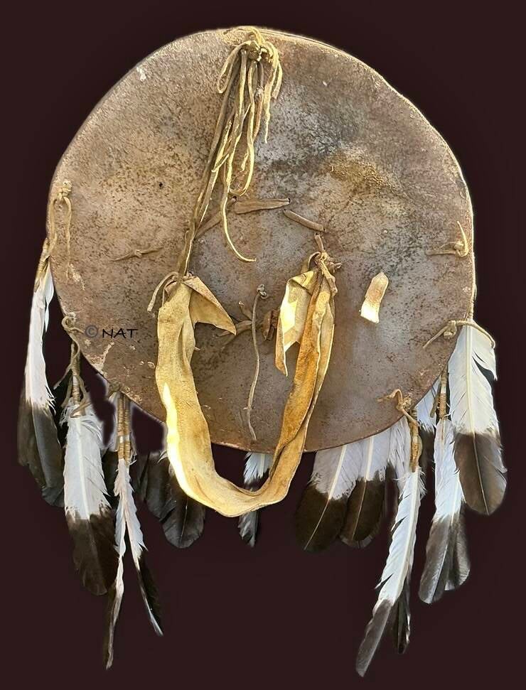Back of Plains Indian Shield