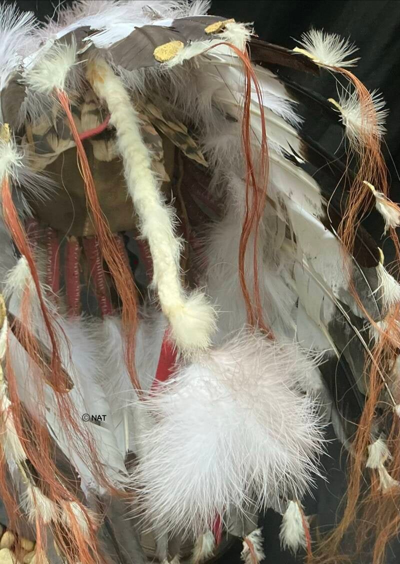  Back of headddress