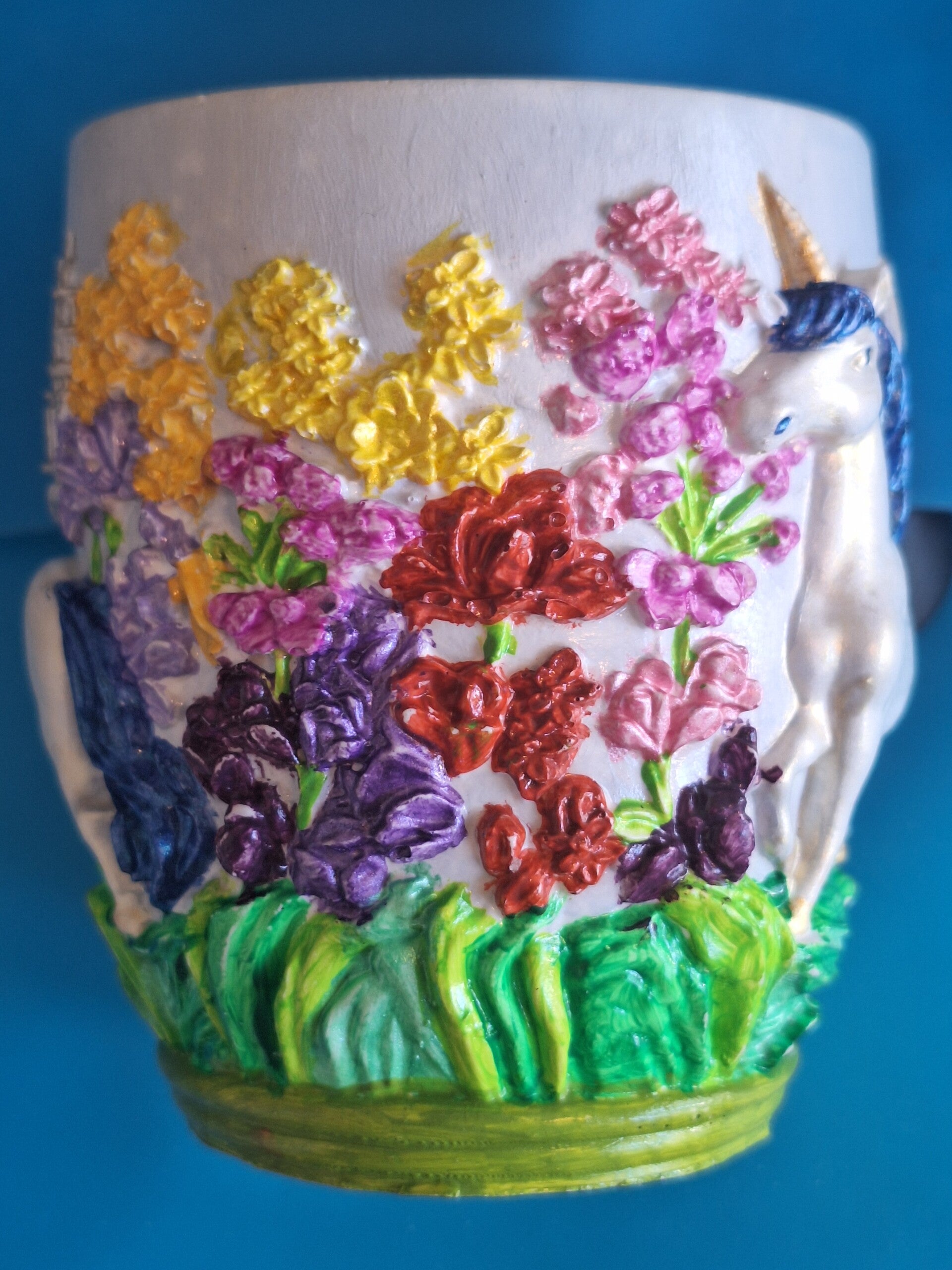 Unicorn vase