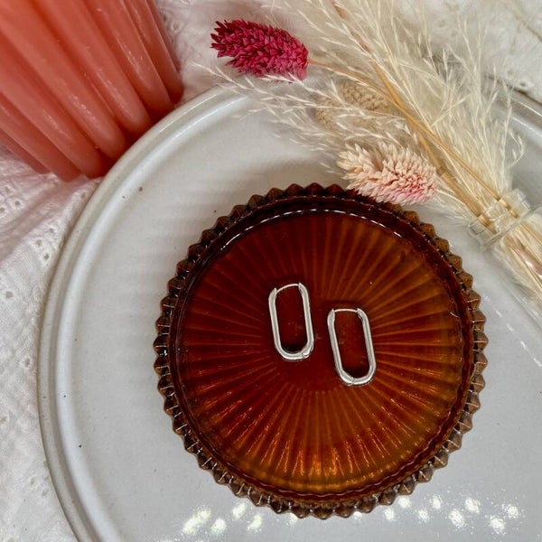 Ring | Ovaal, rond | Zilver | Smal