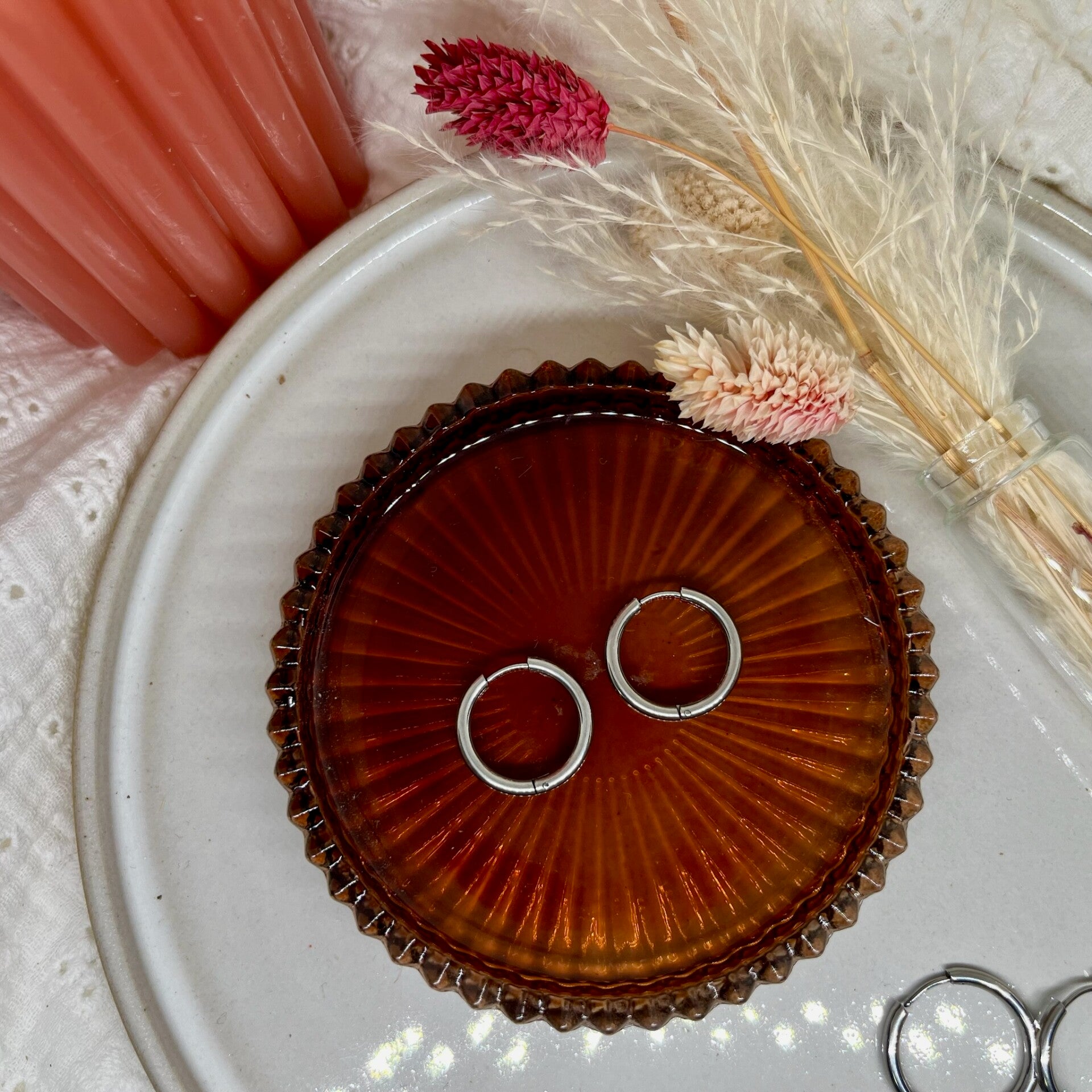 Ring | Rond | Zilver | 2,1 cm