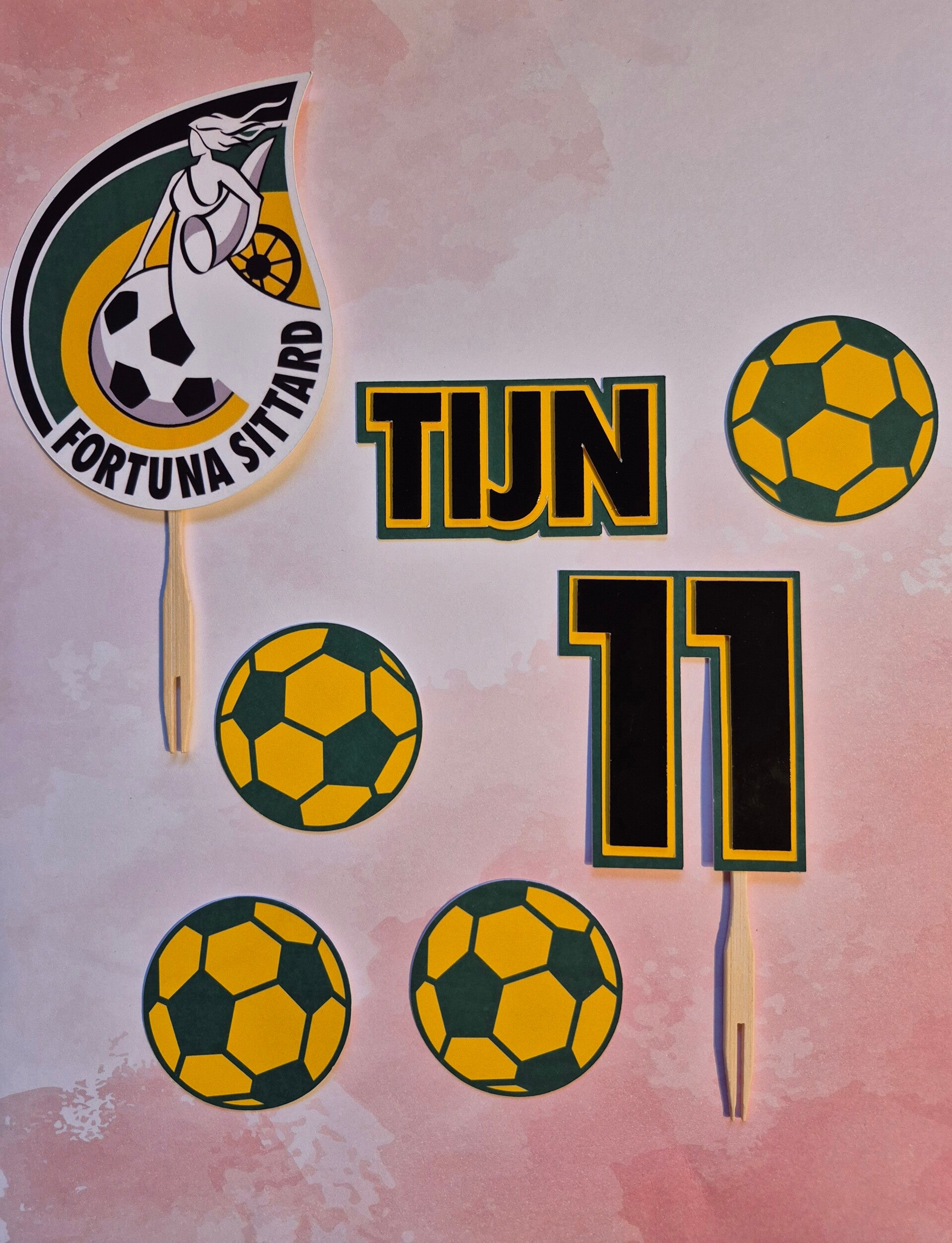 Voetbalclub Decoset – Alle clubs mogelijk (3‑laags)