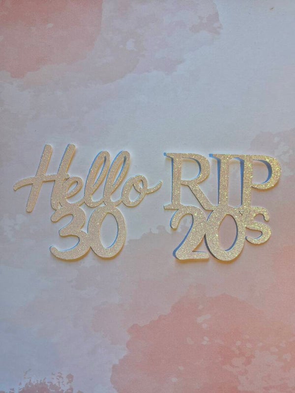 Taarttoppers – Hello & RIP (los of per set)