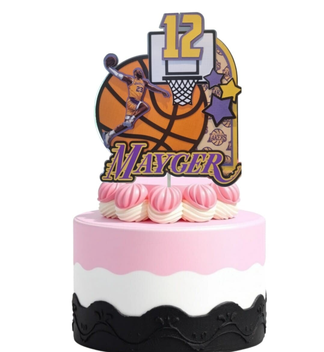 Basketbal TaartTopper