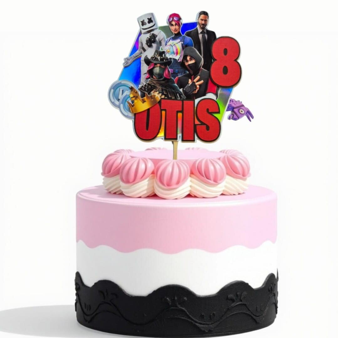 Fort Game TaartTopper