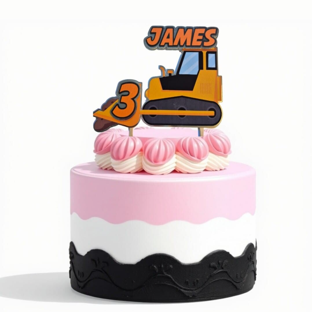 Bulldozer Taarttopper