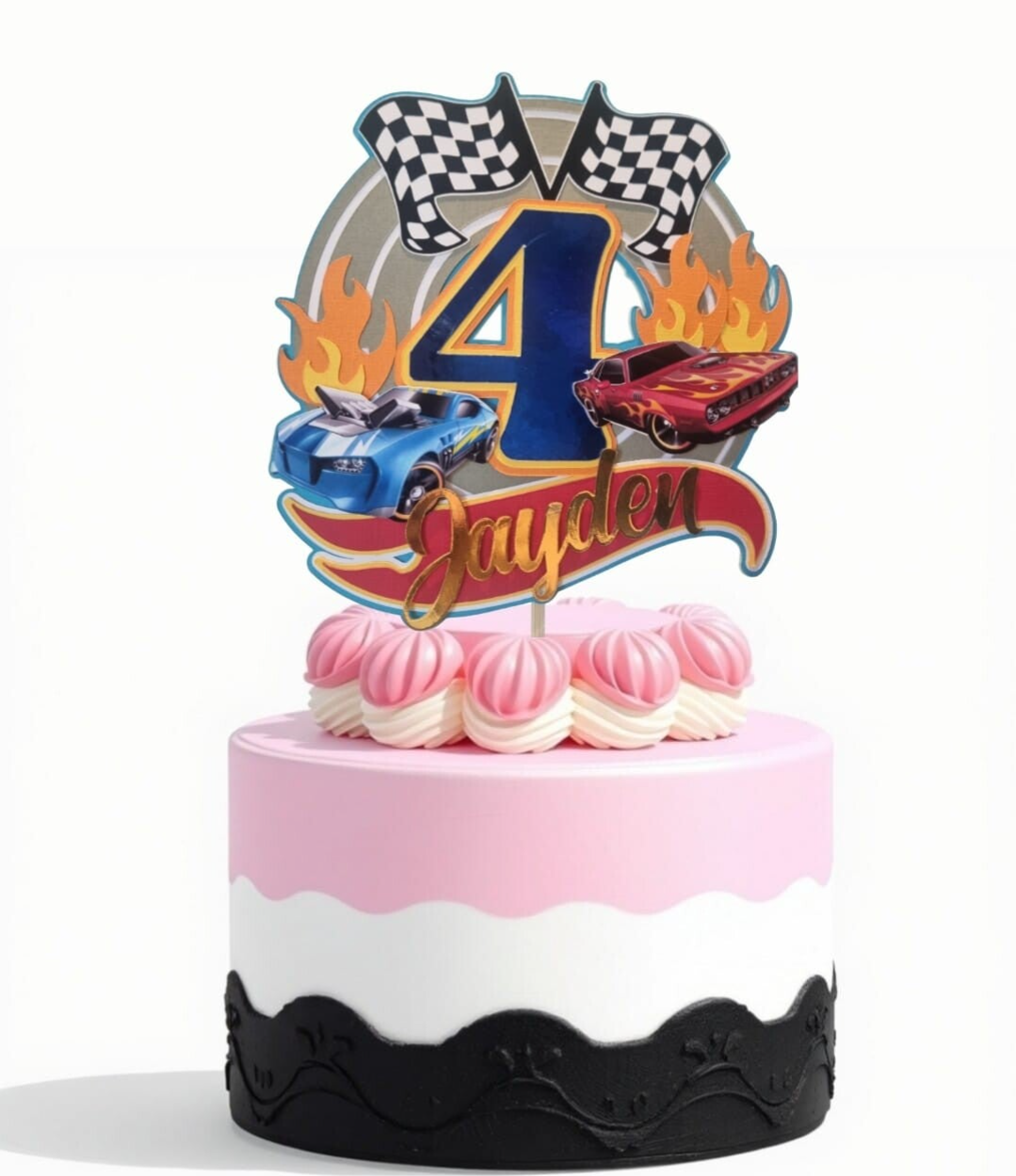 Hete Wielen TaartTopper