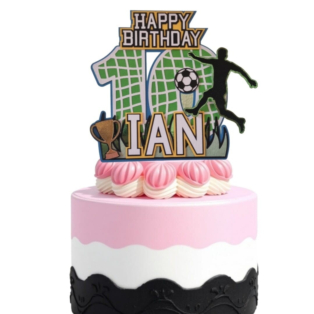 Voetbal TaartTopper