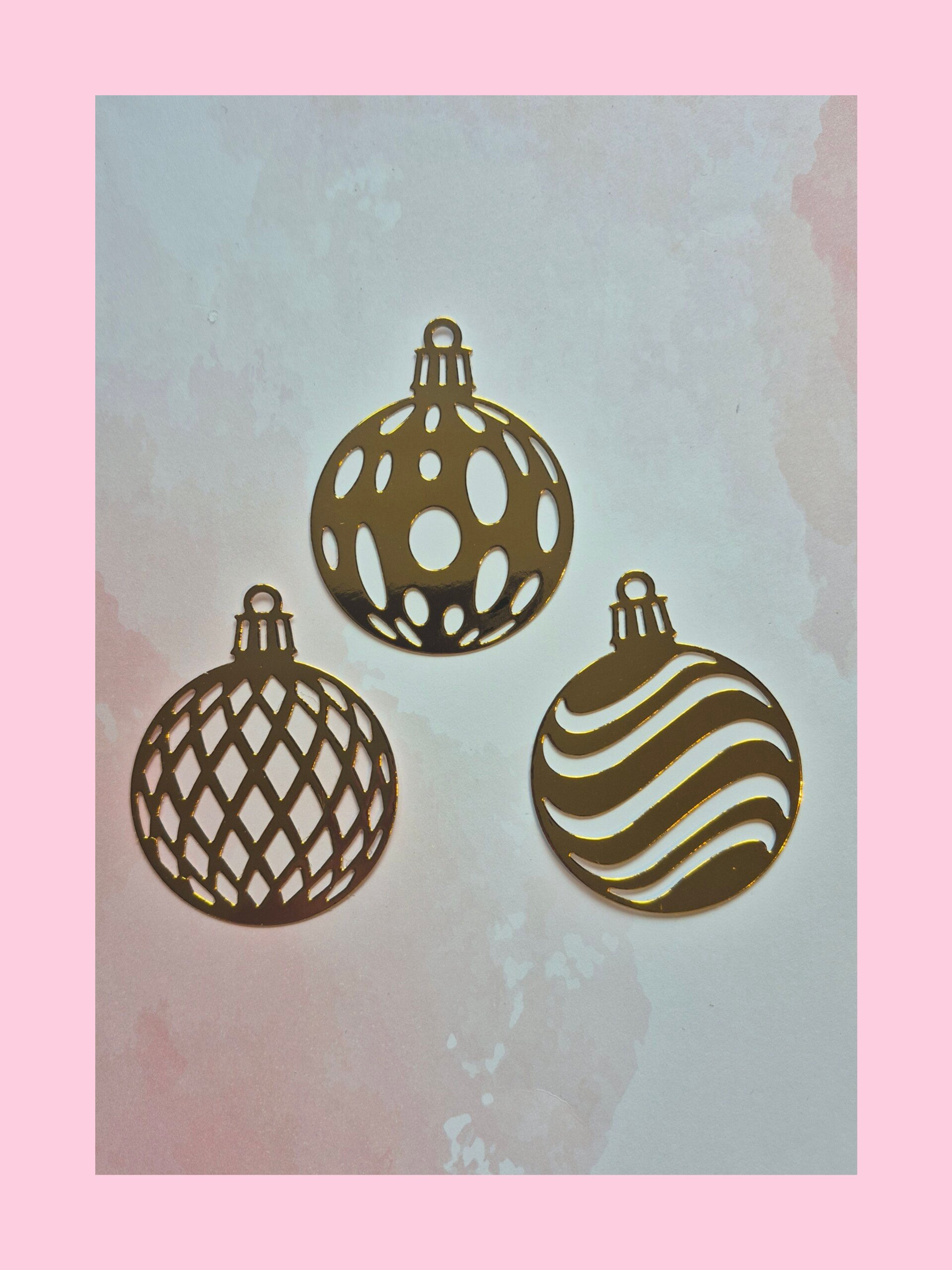 Kerstballen Set – 3 stuks
