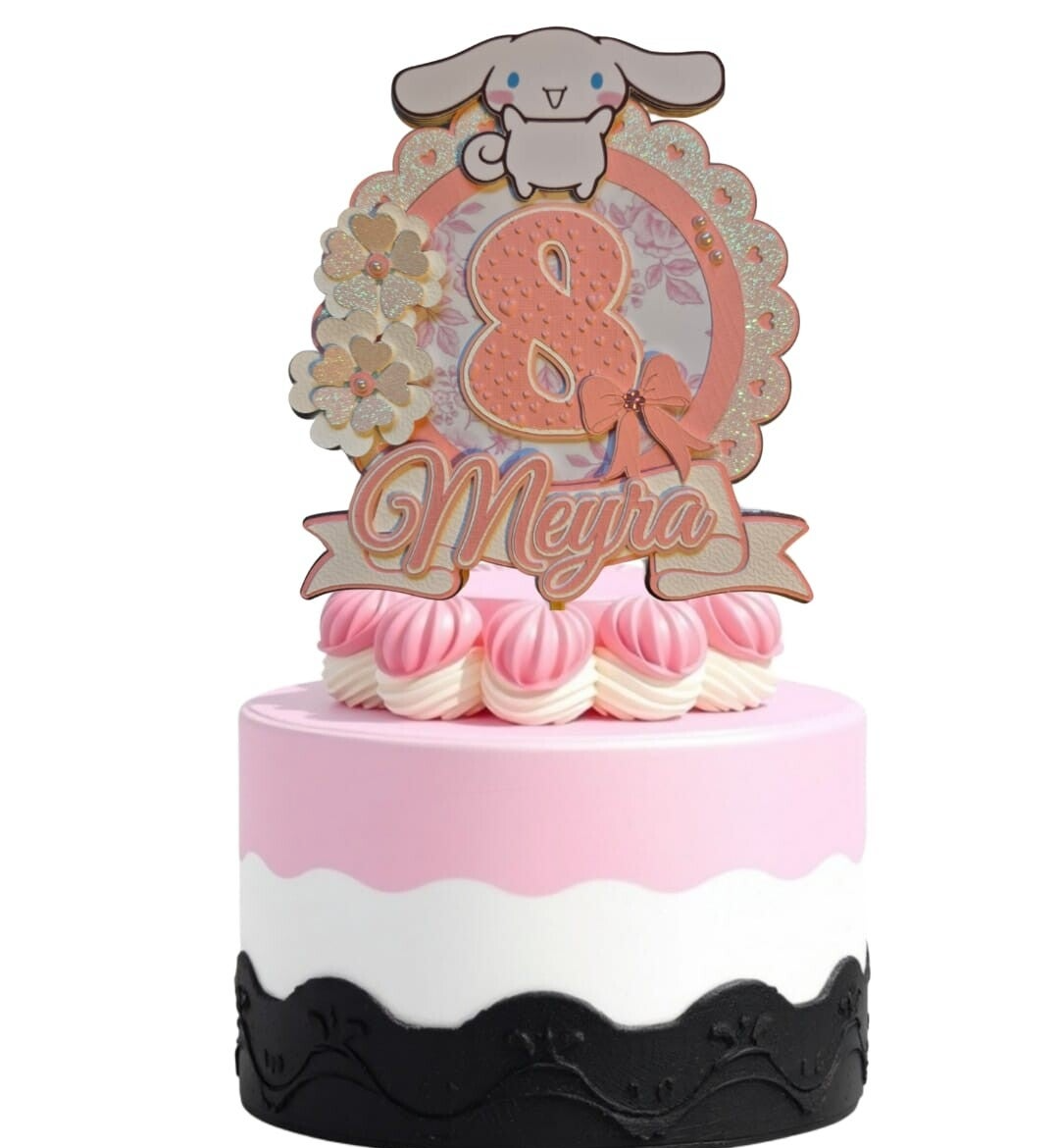 Kawaii Puppy TaartTopper