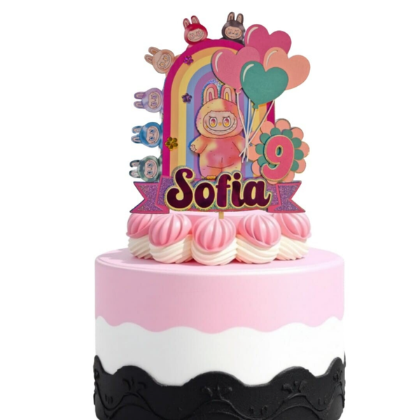 Happy Monsters TaartTopper