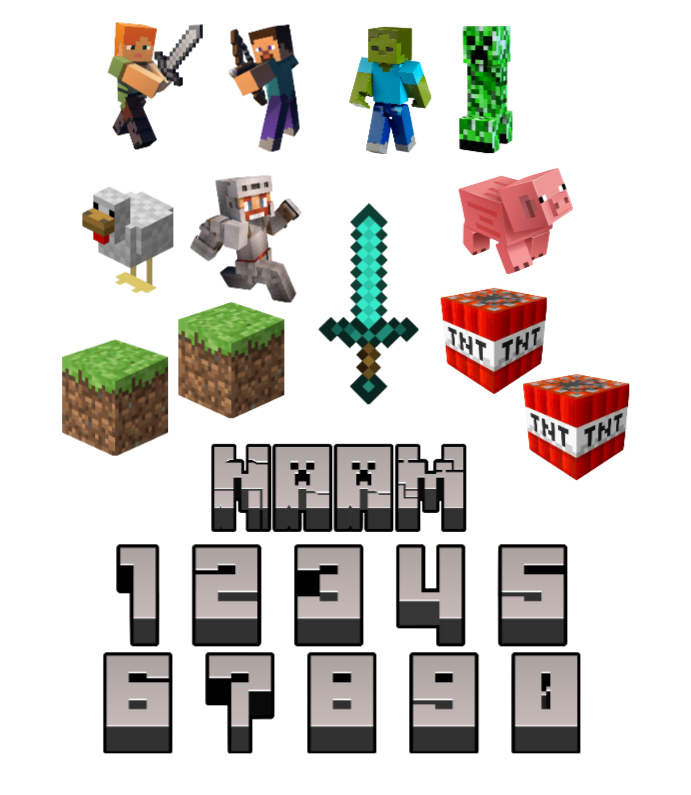 Taart Deco Set > BlockWorld