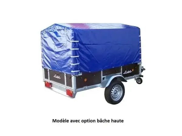 LIDER 34440 - Remorque bois équipée - PTAC 750 kg