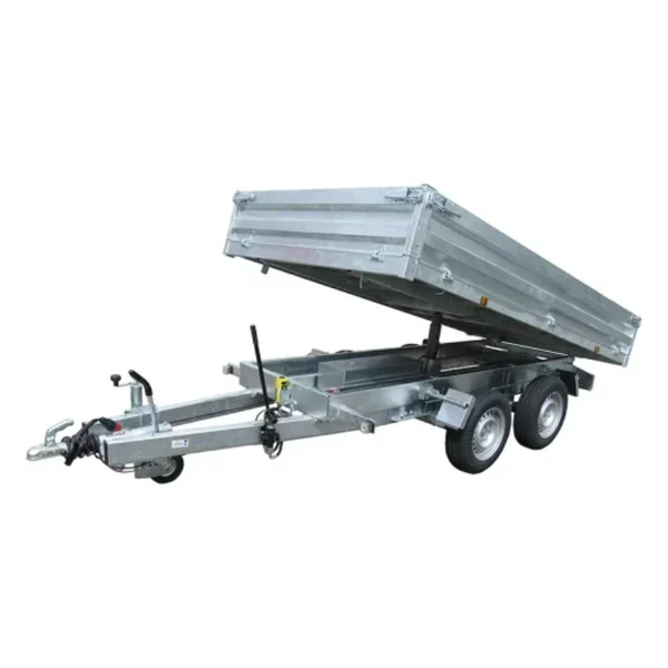 ANSSEMS KLTB 1350.251×150 – Remorque benne hydraulique manuelle – PTAC 1 350 kg